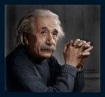 Albert Einstein is open minded do thoughts create matter consciousness creates reality forms events