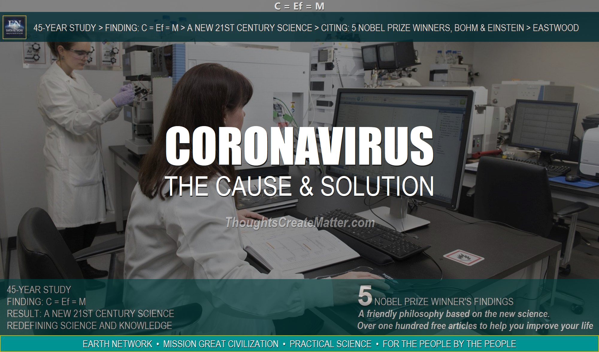 Woman searching for cure is in wrong paradigm. We have the coronavirus solution and cure.