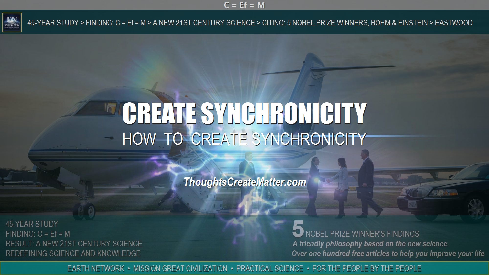 People getting on jet know how-to-use-thoughts-to-create-synchronicity-your-mind-can-cause-good-luck-coincidence-fortune