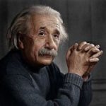 Albert Einstein thoughts create matter physical illusion