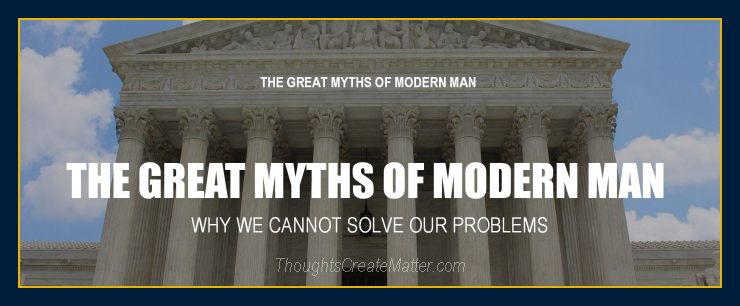 Thoughts create matter introduces: The false science and myths of modern man.