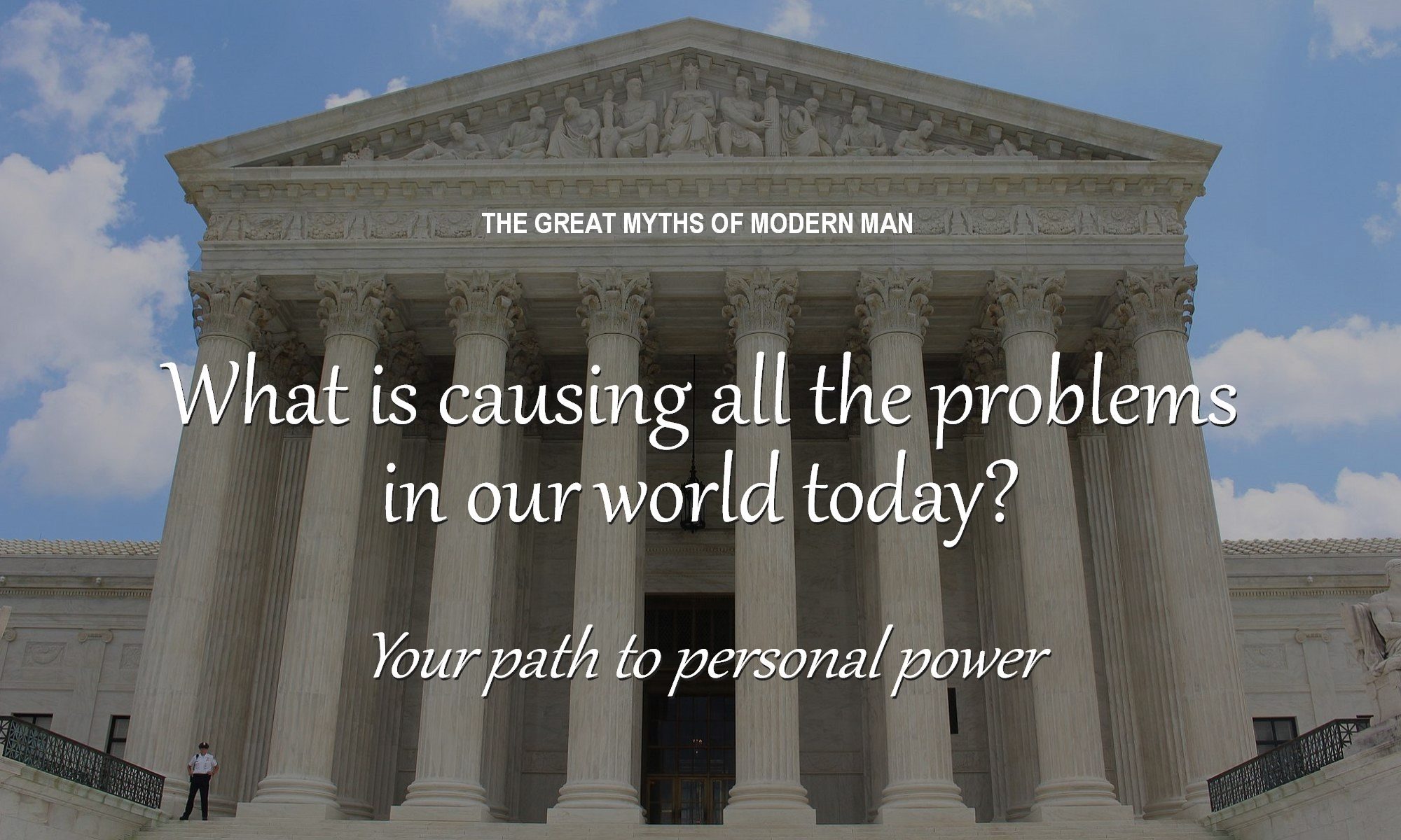 What is causing all the problems in our world today? Your path to personal power.