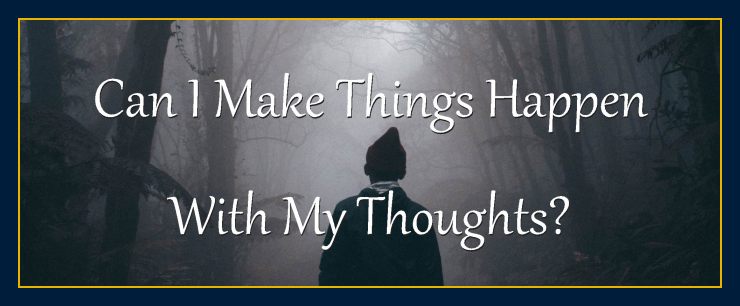 Thoughts create matter presents the way to make things happen with your thoughts.