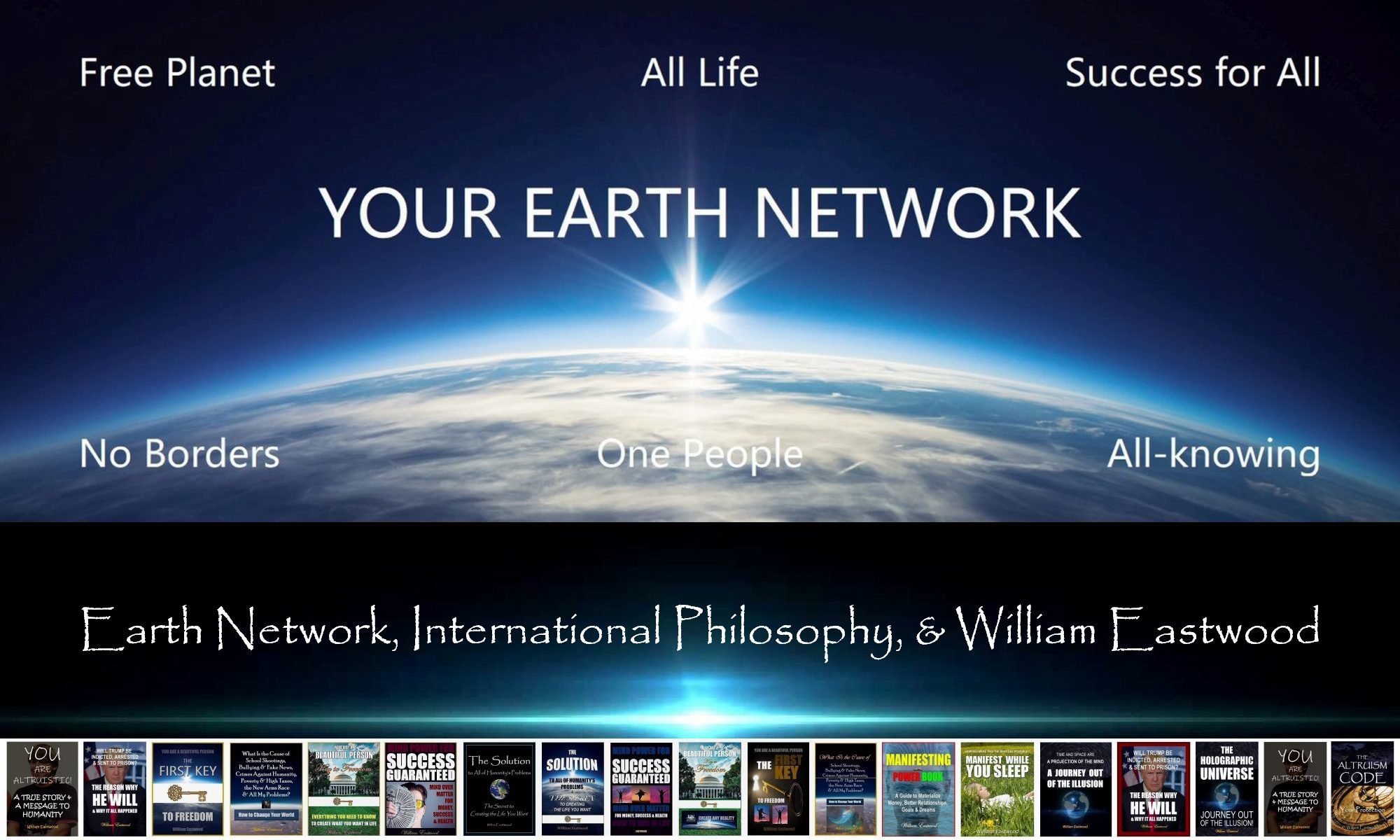 About us International Philosophy Earth Network founded by William Eastwood