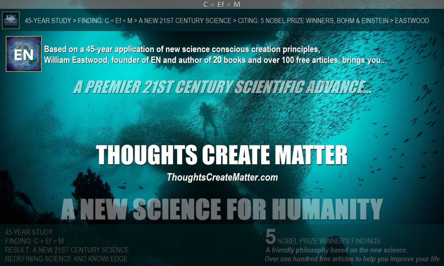 can do thoughts create matter consciousness create reality does mind form matter proof facts external internal science