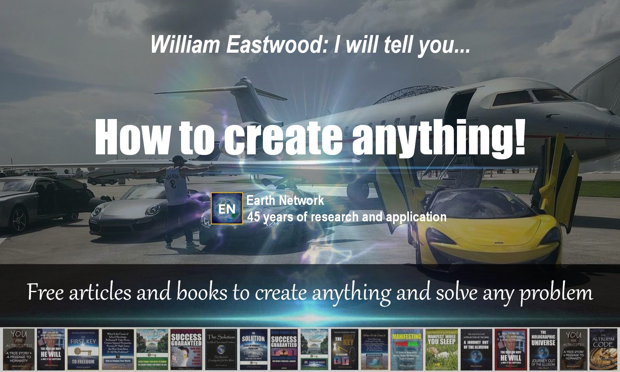 Create money books and ebooks. Proven method to manifest success