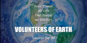 Thoughts create matter presents: Volunteers of Earth
