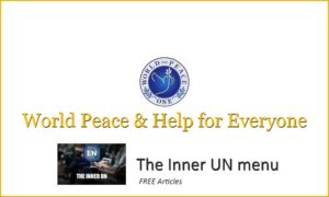 Thoughts create matter Inner UN list of free articles