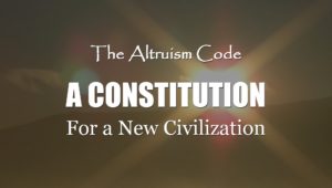 The Altruism Code a constitution for a new civilization William Eastwood democracy the inner UN EN