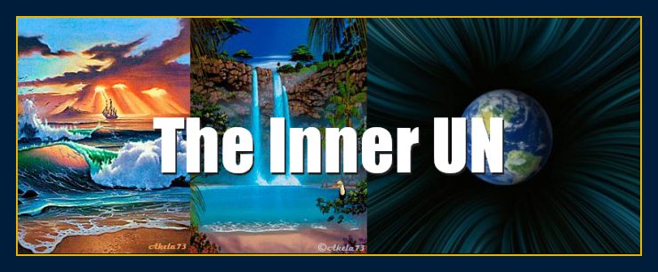 Thoughts create matter presents The Inner UN by William Eastwood