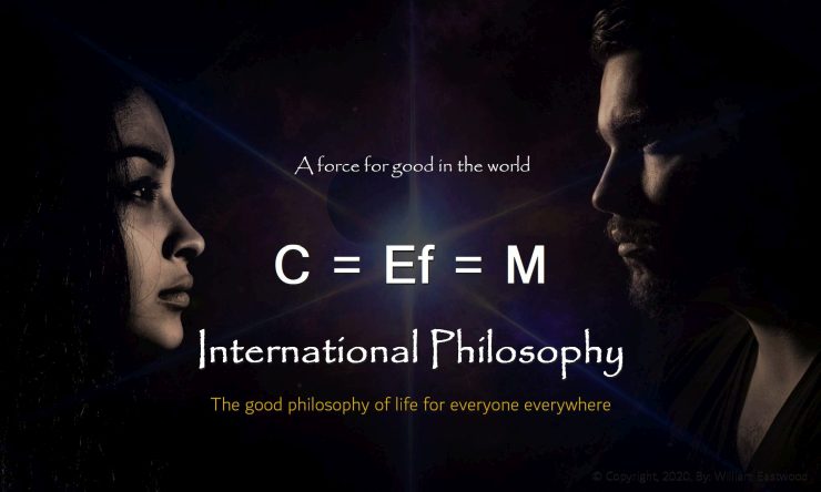 Thought create matter presents International Philosophy consciousness creates reality