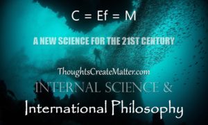 Thoughts can do create matter consciousness forms reality scientific proof facts examples