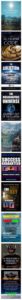 Book panel vertical books by William Eastwood metaphysics manifesting