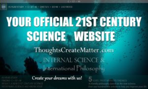 How your thoughts do create reality can form matter consciousness scientific research