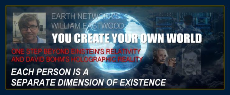 You are in your own time-space continuum and holographic projection.