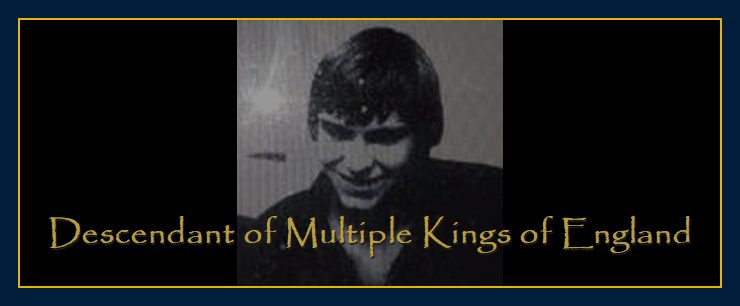 Thoughts create matter presents William Eastwood Descendant of multiple kings of England family tree