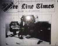 A verified U.S. Library Microfilm Database record of a 1979 Shoreline Times newspaper article featuring 16-year-old William Eastwood following his earlier recruitment by a Yale professor. Note: The image is of the top half of the front page.